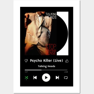 Stereo Music Player - Psycho Killer Posters and Art